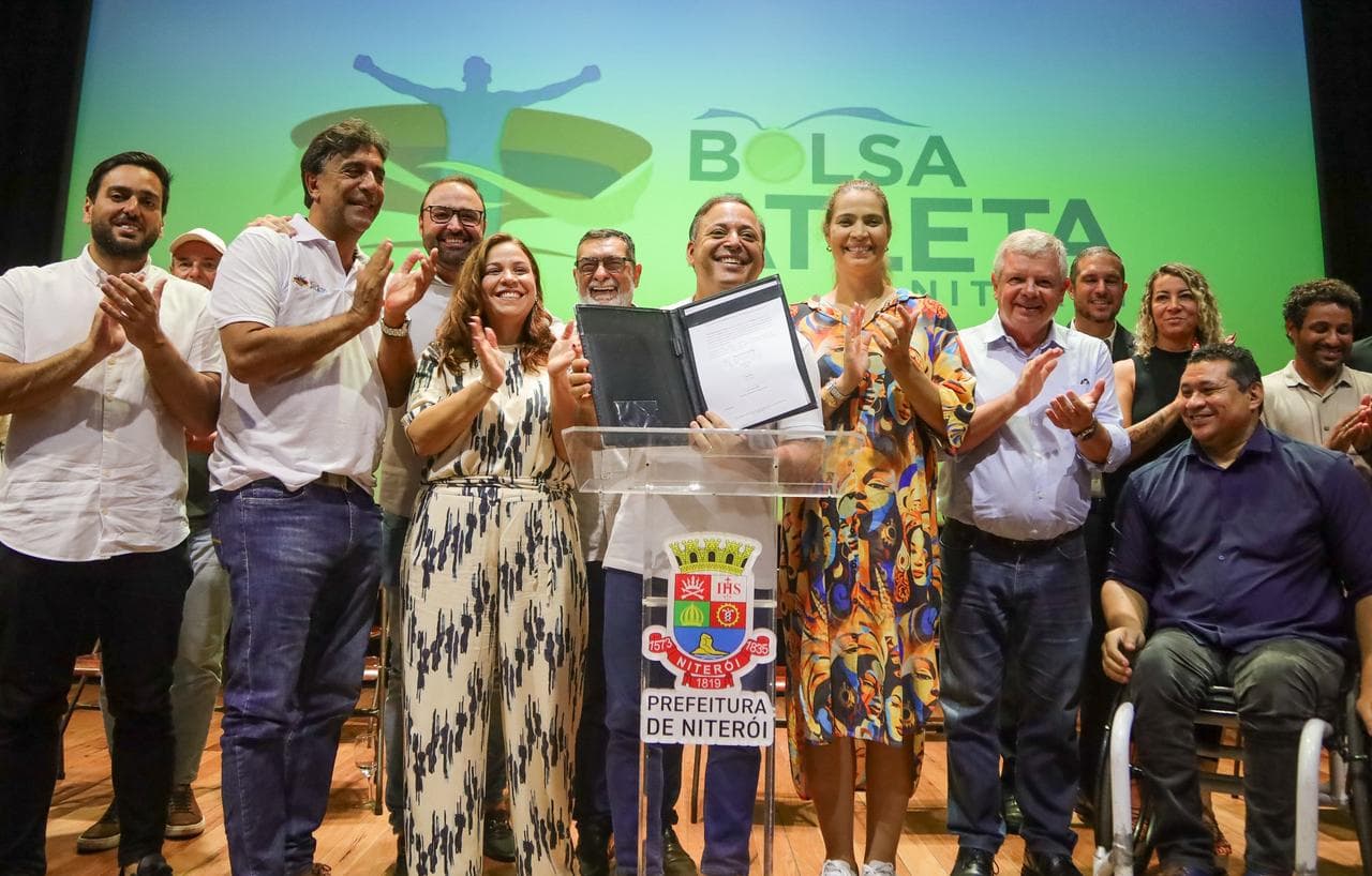 Rodrigo Neves lança Bolsa Atleta em Niterói