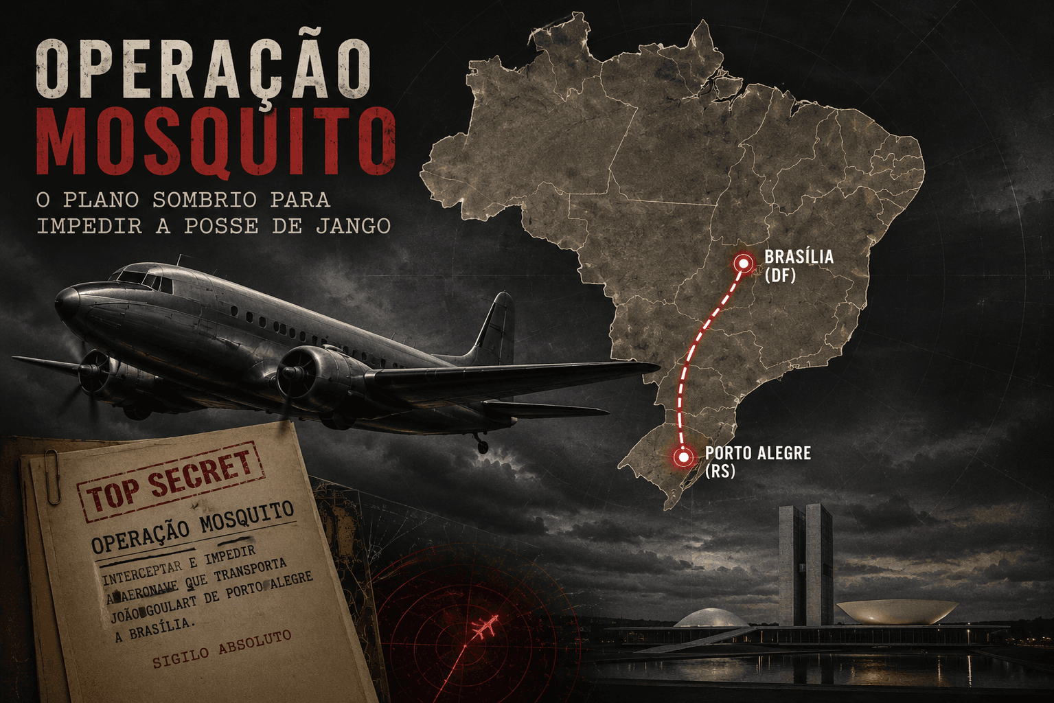 Operação Mosquito: o plano para impedir Jango de chegar à posse