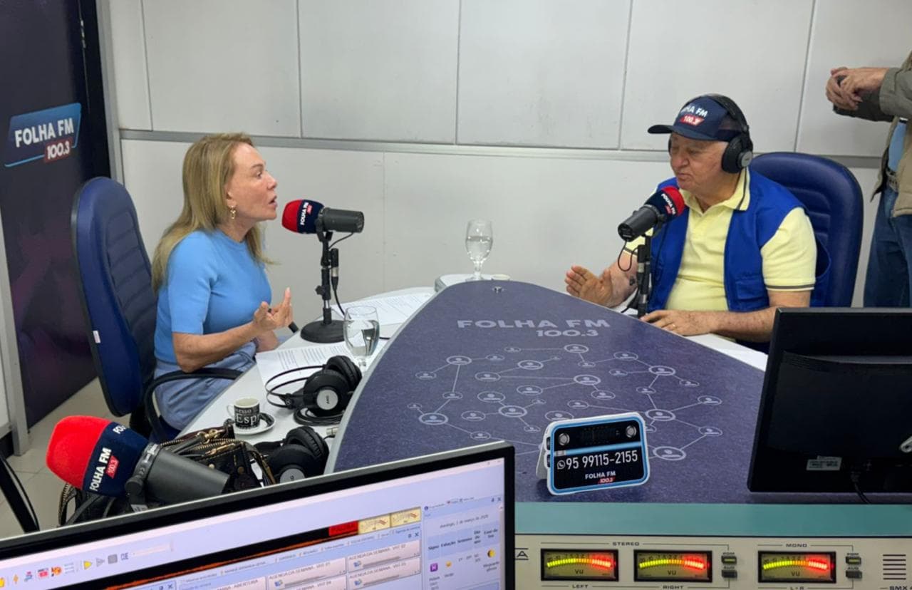 Em entrevista à Rádio Folha, Teresa revela conversas com políticos para definir cenário das eleições deste ano
