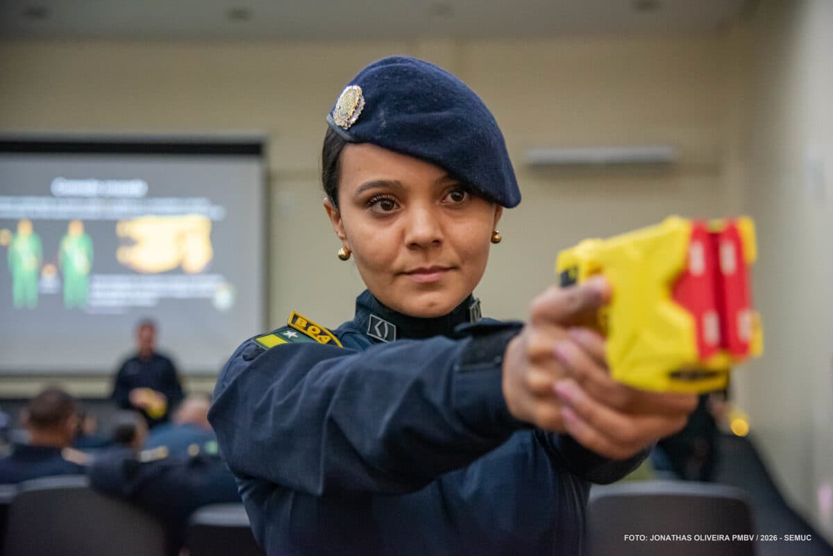 Guarda Municipal de Boa Vista recebe 25 novas armas de choque e capacita 200 agentes para uso